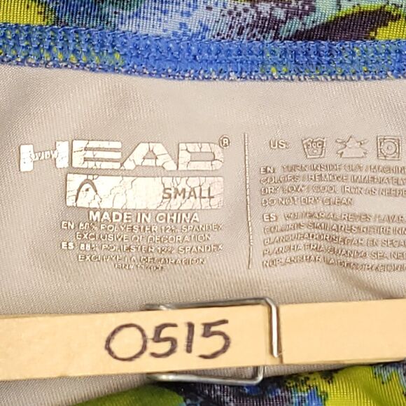 Head Yoga Running Athletic Leggings Pants Womens Size Small S Blue Green Purple - Picture 5 of 8